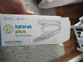 Katarek Plus, aspirator kataru podłączany do odkurzacza, dostępny w Rossmannie. Pomaga szybko oczyścić nosek dziecka.