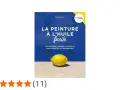Couverture du livre "La peinture à l'huile facile" par Estelle Day, avec un citron jaune sur fond bleu et beige. Idéal pour apprendre la peinture à l'huile.