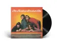 Die LP "The Monkees Greatest Hits" mit den vier Bandmitgliedern und Songtiteln wie "I'm A Believer".