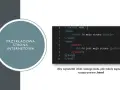 Grafika przedstawia fragment kodu HTML z tekstem "Przykładowa strona internetowa" w okręgu.