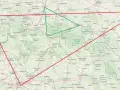 Gdzie są góry izerskie? Mapa pokazuje Karkonosze, Góry Izerskie i inne pasma górskie w Polsce, Czechach i Niemczech.