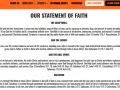 Our statement of faith details beliefs in the Scriptures, God the Father, the Holy Spirit, and salvation through Jesus Christ.