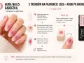 Jak przedłużyć paznokcie? Tutorial krok po kroku z gąbeczką dla efektu "rumieńca" na paznokciach.
