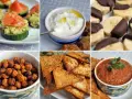 Idealne przekąski do filmu: kanapeczki z łososiem, dip jogurtowy, banany w czekoladzie, chrupiące ciecierzyce, nachos z salsą.