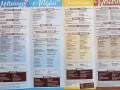 Center Parcs Restaurant Speisekarte: Vielfalt von Vorspeisen bis Desserts, mit Optionen für jeden Geschmack.