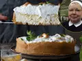 Puszysty sernik siostry Anastazji z bezą i miętą. Idealny przepis na pyszny deser.
