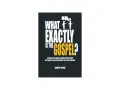 Book cover: "What Exactly Is the Gospel?" by James Finke. A guide for born again Christians to share the good news of Jesus Christ.