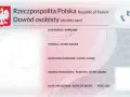 Wniosek o dowód osobisty - wzór polskiego dokumentu tożsamości z danymi: nazwisko, imiona, nazwisko rodowe, imiona rodziców, data urodzenia, płeć.