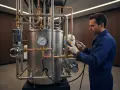 Tecnico controlla un complesso impianto idraulico. Valuta il **costo sostituzione scambiatore caldaia** per ottimizzare l'efficienza.