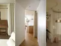 Cortinas de dormitorio elegantes y fluidas, creando ambientes acogedores.
