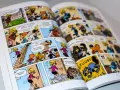 Kolorowe panele z życia bohaterów, idealne pierwsze komiksy dla dzieci. Wesołe przygody, zwierzęta i mnóstwo śmiechu.