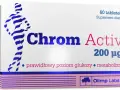 Chrom Activ 200 µg – suplement diety wspierający metabolizm i prawidłowy poziom glukozy. Idealny dla osób dbających o linię, wsparcie w procesie odchudzania.