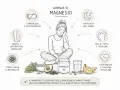 Carenza di magnesio: stanchezza, crampi, mal di testa, palpitazioni e stress. Il magnesio è essenziale per il benessere.