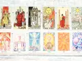 Różne karty tarota, w tym Królowa Buław, Słońce i Gwiazda. To jest co to tarot.