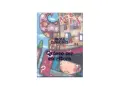 Ilustración de un libro infantil con el título "Quiero ser escritora". Una niña mira con asombro, rodeada de signos de interrogación y un pincel.