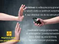 Ręce blokują granat, symbolizując trudności w radzeniu sobie z przeciążeniem sensorycznym u dziecka z autyzmem. Jak uspokoić dziecko z autyzmem?