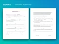 Wzór umowy zlecenia, porównanie z umową o pracę. Dokument zawiera klauzule dotyczące wynagrodzenia, czasu trwania i rozwiązania umowy.