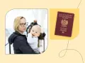 Kobieta z dzieckiem na ręku i polski paszport. Czy do Maroko potrzebny jest paszport? Tak, dla obywateli Polski jest wymagany.