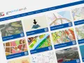 Ort fotomapa co to? Na ekranie geoportalu.gov.pl widać kafelki z różnymi mapami: krajobraz, dane, geodezja, rolnictwo, ochrona środowiska, turystyka.