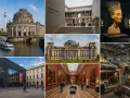Berlin: Reichstag, Muzeum Historyczne Niemiec, Pergamonmuseum, a state dinner cruise, a plane exhibit, and Nefertiti's bust.