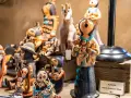 Ceramiczne figurki Indian z USA, idealne pamiątki do Polski. Matka z dziećmi, jednorożec i inne.