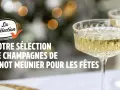 Notre sélection de champagnes de Pinot Meunier pour les fêtes. Des bulles fines pour célébrer.