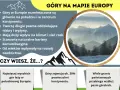 Majestatyczne góry w Europie, pokryte śniegiem, tworzą naturalne bariery i wpływają na klimat. Wiele granic państwowych przebiega wzdłuż tych pasm.