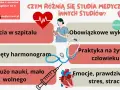 Studia na kierunku lekarskim to zajęcia w szpitalu, praktyki na żywym człowieku, dużo nauki i emocje.