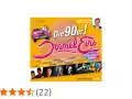CD-Cover "Die 90er! Formel Eins Euro & Dance Edition" mit rosa Auto und Künstlern. Ein Muss für Fans von Eurodance 90er!