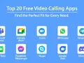 Explora las mejores apps para videollamadas online gratis: Microsoft Teams, Google Meet, Zoom, WhatsApp, Telegram, FaceTime, Messenger, Skype, Google Duo y Discord.