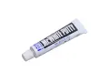 Tubo di stucco bianco "Mr. White Putty" per modellismo, ideale per riempire fessure e imperfezioni.