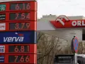 Ceny paliw na Orlenie: Efecta 95 za 6.16, Efecta Diesel za 7.54, LPG za 3.79. Verva Diesel 7.66.