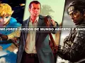 Link, Michael de GTA V y Jin Sakai, protagonistas de épicos juegos de supervivencia y mundo abierto.