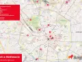 Mapa Mediolanu z zaznaczonymi atrakcjami, idealna na weekend. Zobacz, gdzie warto się wybrać!