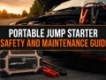 Portable jump starter safety and maintenance guide. Learn how to charge jump starter without charger.