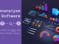 Datenanalyse-Software mit bunten Diagrammen und Grafiken. So holst du alles aus deinen Daten heraus.
