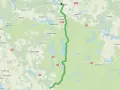 Trasa rowerowa od Olsztyna przez Bartąg, Stawigudę, Jedwabno do Szczytna. Malownicza łynostrada olsztyn.