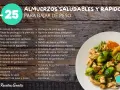 Tus almuerzos resueltos: ideas sanas, rápidas y económicas