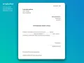 Wzór wypowiedzenia umowy o pracę. Dokument zawiera pola na dane pracownika, pracodawcy oraz treść wypowiedzenia.