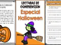 Lecturas de comprensión especial Halloween: una calabaza sonriente ilumina la noche. Actividad para practicar la comprensión lectora.