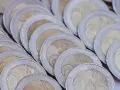 Une pile de pièces de 2 euros, parfait pour ceux qui veulent faire estimer ses pièces de 2 euros.