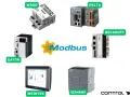 Modbus: urządzenia WAGO, Eaton, Delta, Beckhoff, Siemens i Weintek.