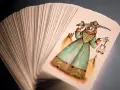 Karta Sprawiedliwości z talii tarota, idealna jako tarot dla wagi na dziś. Symbolizuje równowagę i obiektywizm.