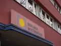 Schild des Berliner Mietervereins. Die Frage, welcher Mieterverein ist der beste, wird hier vielleicht beantwortet.