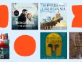 Kolekcja audiobooków po angielsku: "Bridgerton", "Harry Potter", "The House in the Cerulean Sea", "The Song of Achilles", "The Fellowship of the Ring".