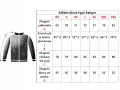 Tabela rozmiarów bluzy Adidas. XXL jaki to rozmiar? Sprawdź wymiary: długość całkowita 81 cm, szerokość w klatce 74*2 cm, długość rękawa 88 cm, długość bluzy od pachy 52 cm.