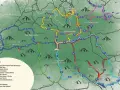Trasa widokowa przez Alpy, z zaznaczonymi drogami i atrakcjami. Pogoda w górach bywa zmienna, warto sprawdzić prognozę.