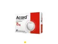 Opakowanie Acardu 75 mg, 60 tabletek. Warto pamiętać o potencjalnych skutkach ubocznych acardu.