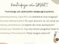 Zasada SMART: S - Skonkretyzowany, M - Mierzalny, A - Ambitny, R - Realistyczny, T - Terminowy. Jak formułować cele.