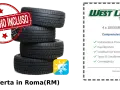 Offerta pneumatici West Lake 4x185/65R15 a Roma, montaggio incluso. Vari tipi di pneumatici per ogni stagione.